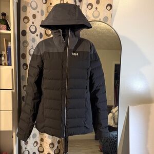 Helly Hansen Dark Gray Puffer Jacket for Women